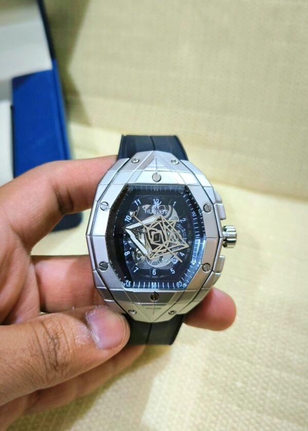 Hublot Big Bang Sang bleu Silver Watch - Image 2
