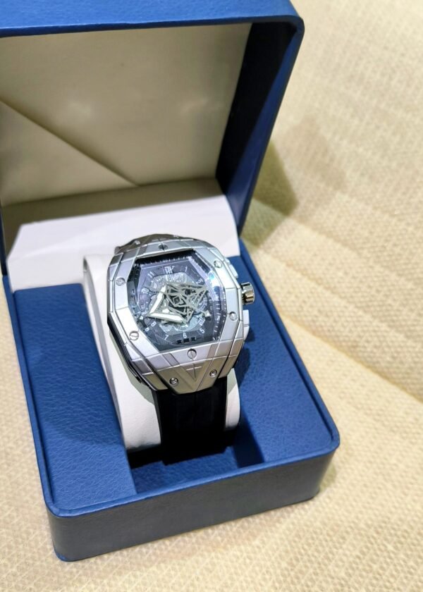 Hublot Big Bang Sang bleu Silver Watch - Image 4