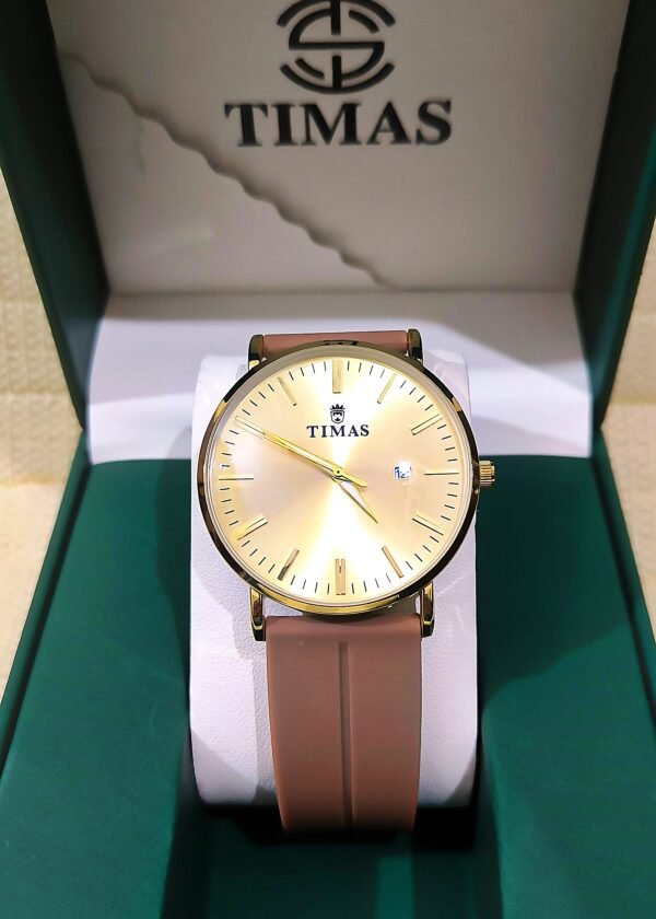 TIMAS Executive Gold Men's Watch