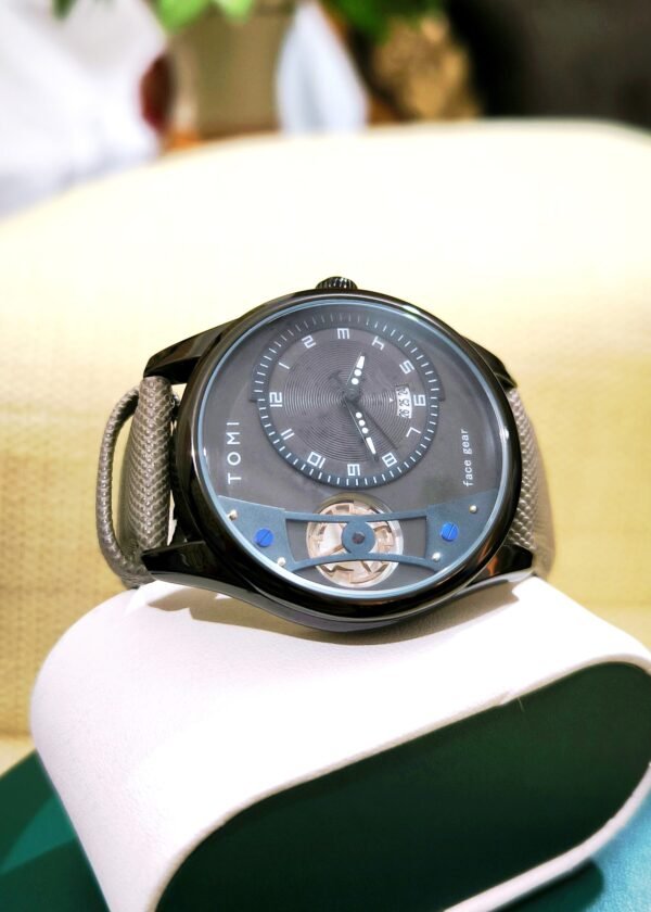 TOMI T-105 Dual Strap Face Gear Watch - Image 4