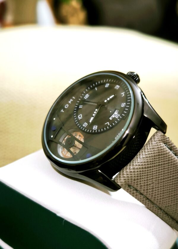 TOMI T-105 Dual Strap Face Gear Watch - Image 3