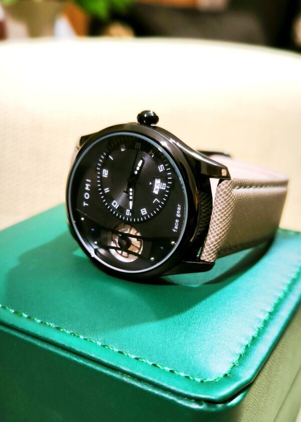 TOMI T-105 Dual Strap Face Gear Watch