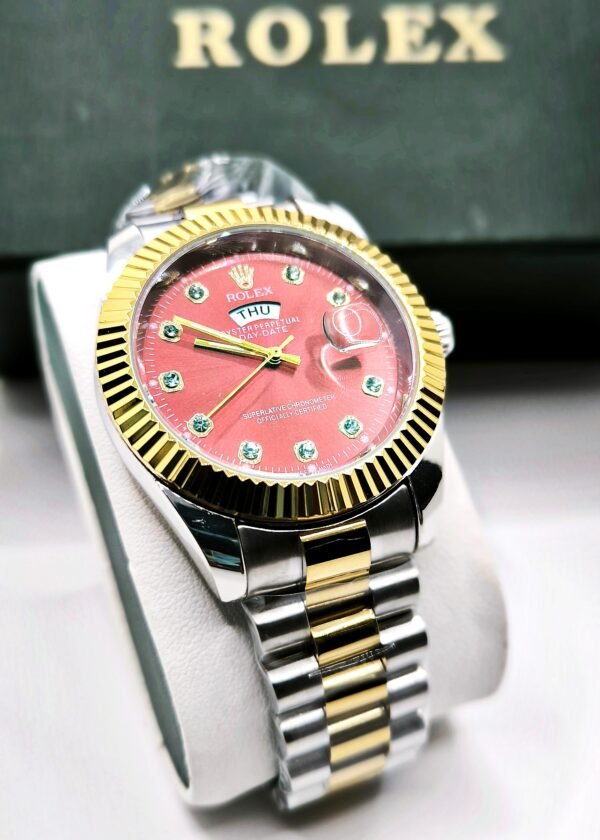 Rolex Red Royale Watch Two-Tone Edition