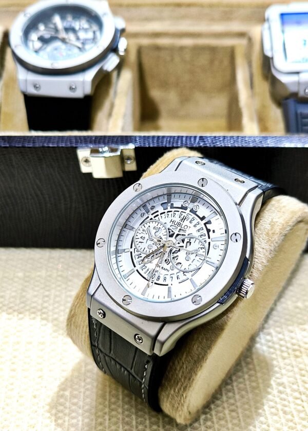 Hublot Classic Watch Skeleton Dial - Image 3