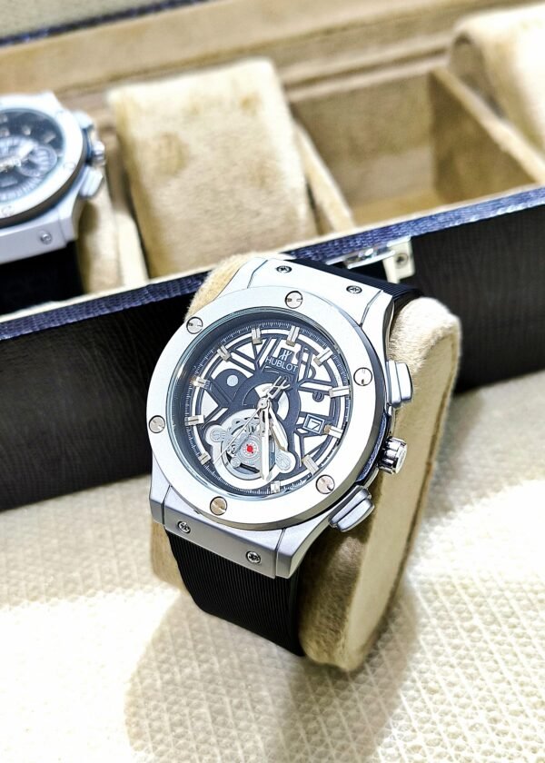 Hublot Skeleton Inspired Men's Watch - Image 2