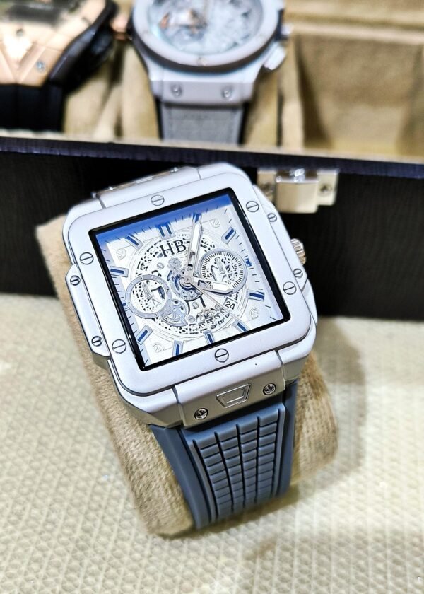 Hublot Bold Square Dial Watch - Image 2