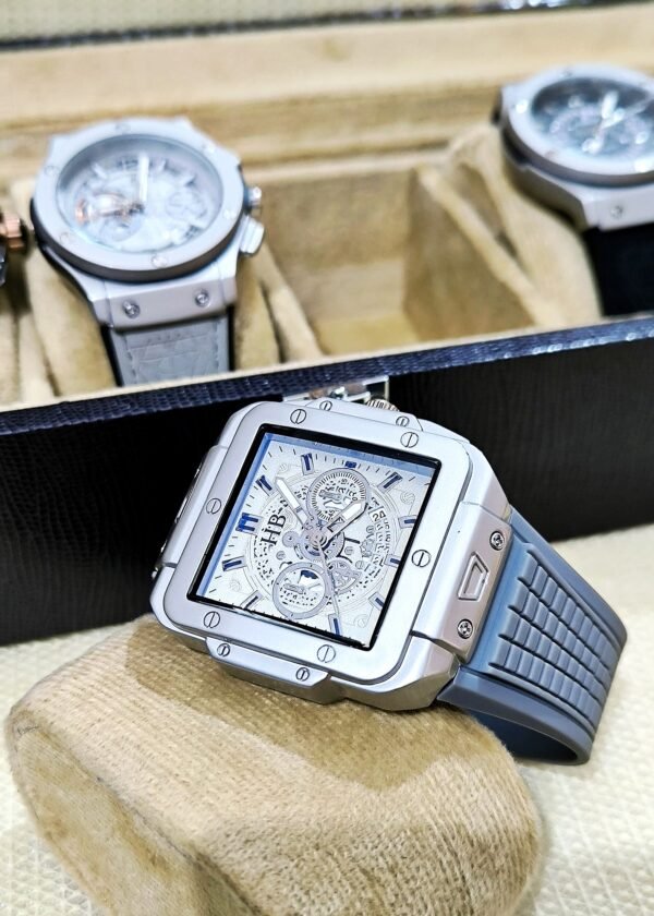 Hublot Bold Square Dial Watch - Image 4