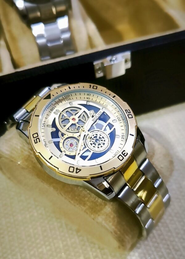 Rolex-Inspired Titanium Skeleton Watch - Image 6