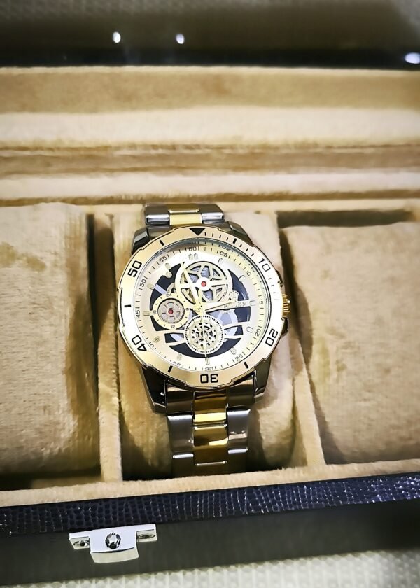 Rolex-Inspired Titanium Skeleton Watch - Image 8