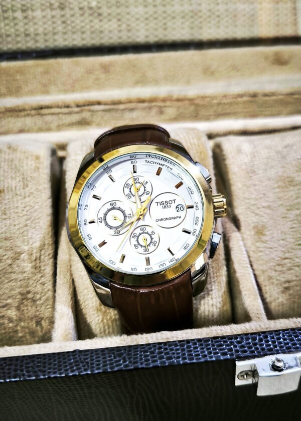 Tissot Couturier Chronograph Men's Watch - Image 13