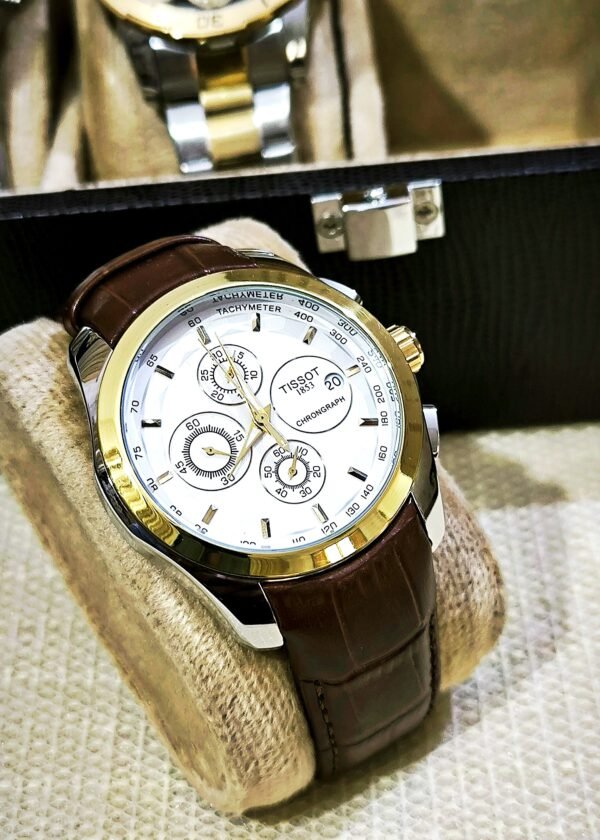 Tissot Couturier Chronograph Men's Watch - Image 5