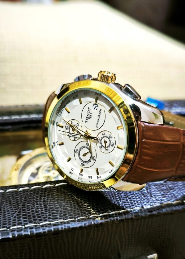Tissot Couturier Chronograph Men's Watch - Image 4