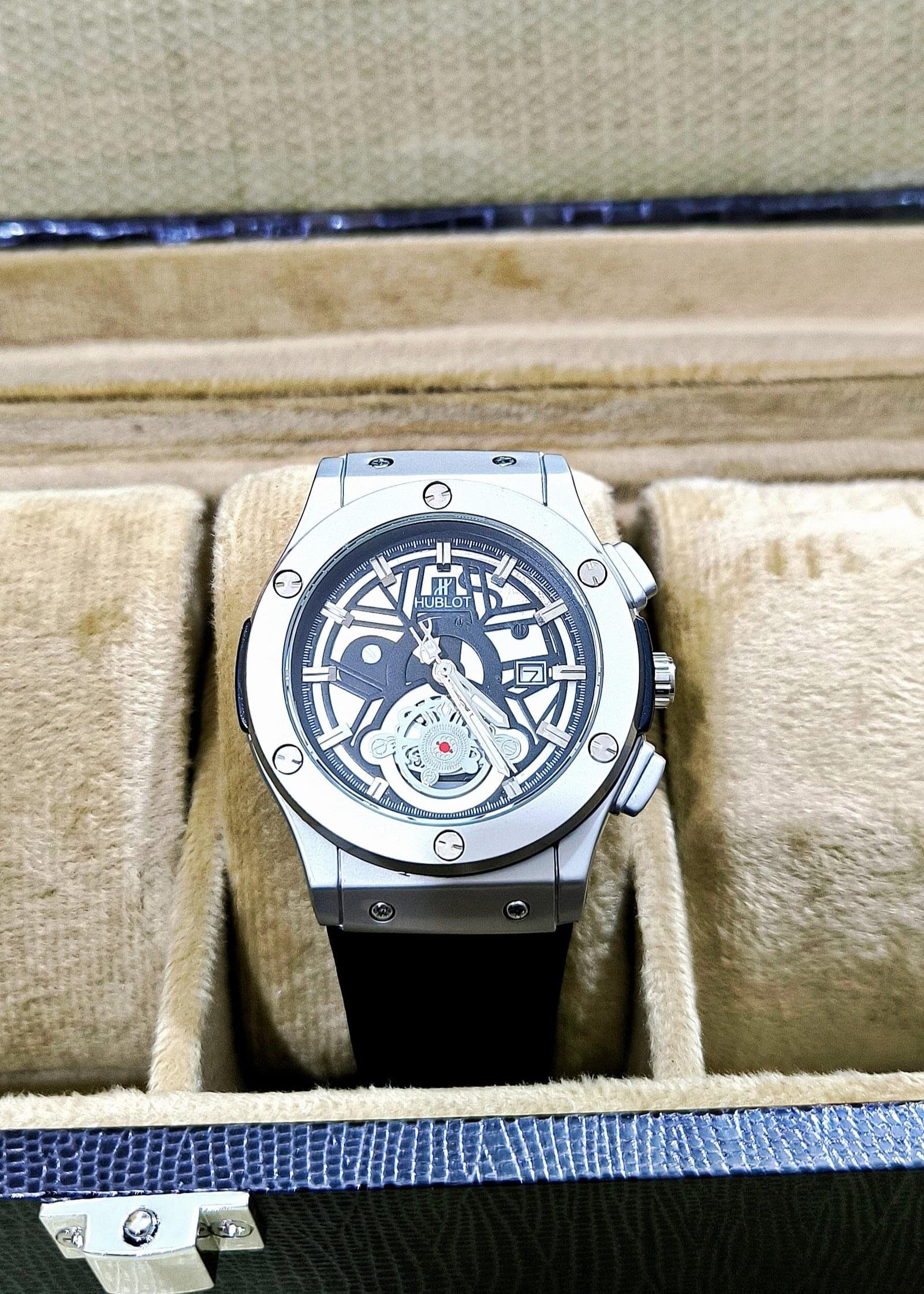 Hublot Skeleton Inspired Men's Watch