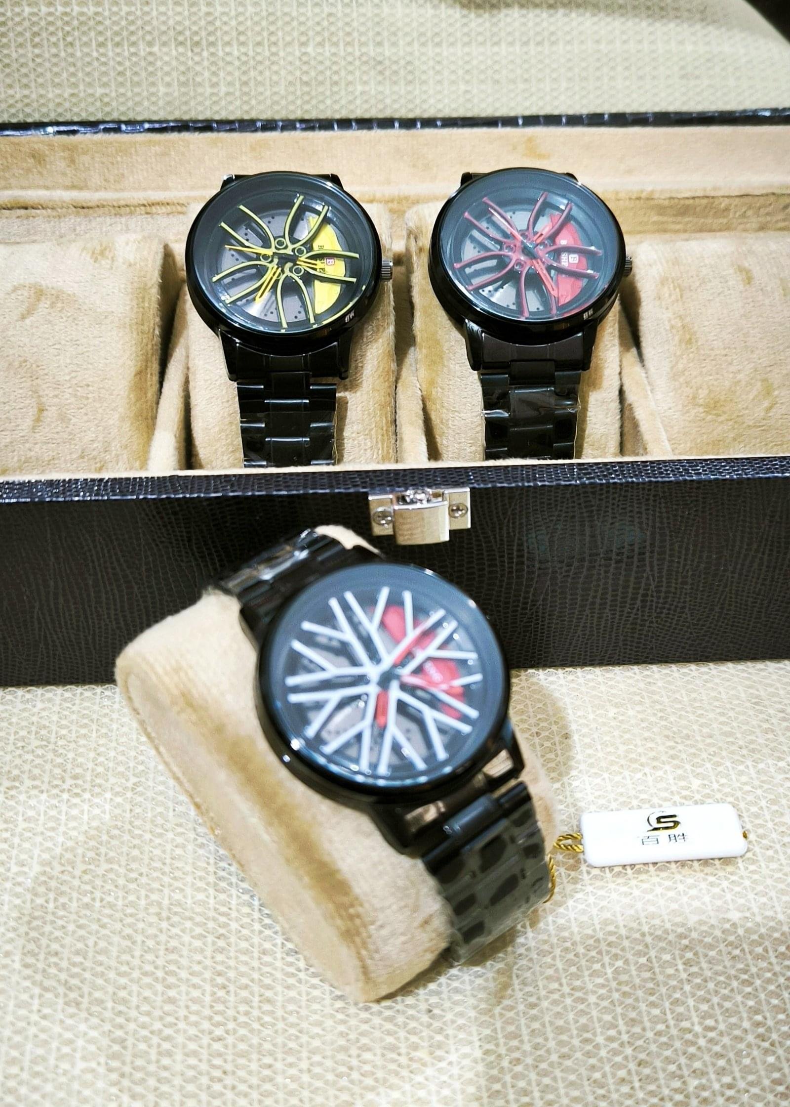 Wheel Rotation Watch Sports Edition